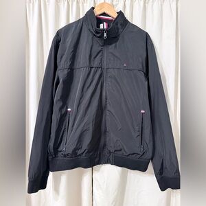 Tommy Hilfiger Men's Black bomber Jacket lightweight